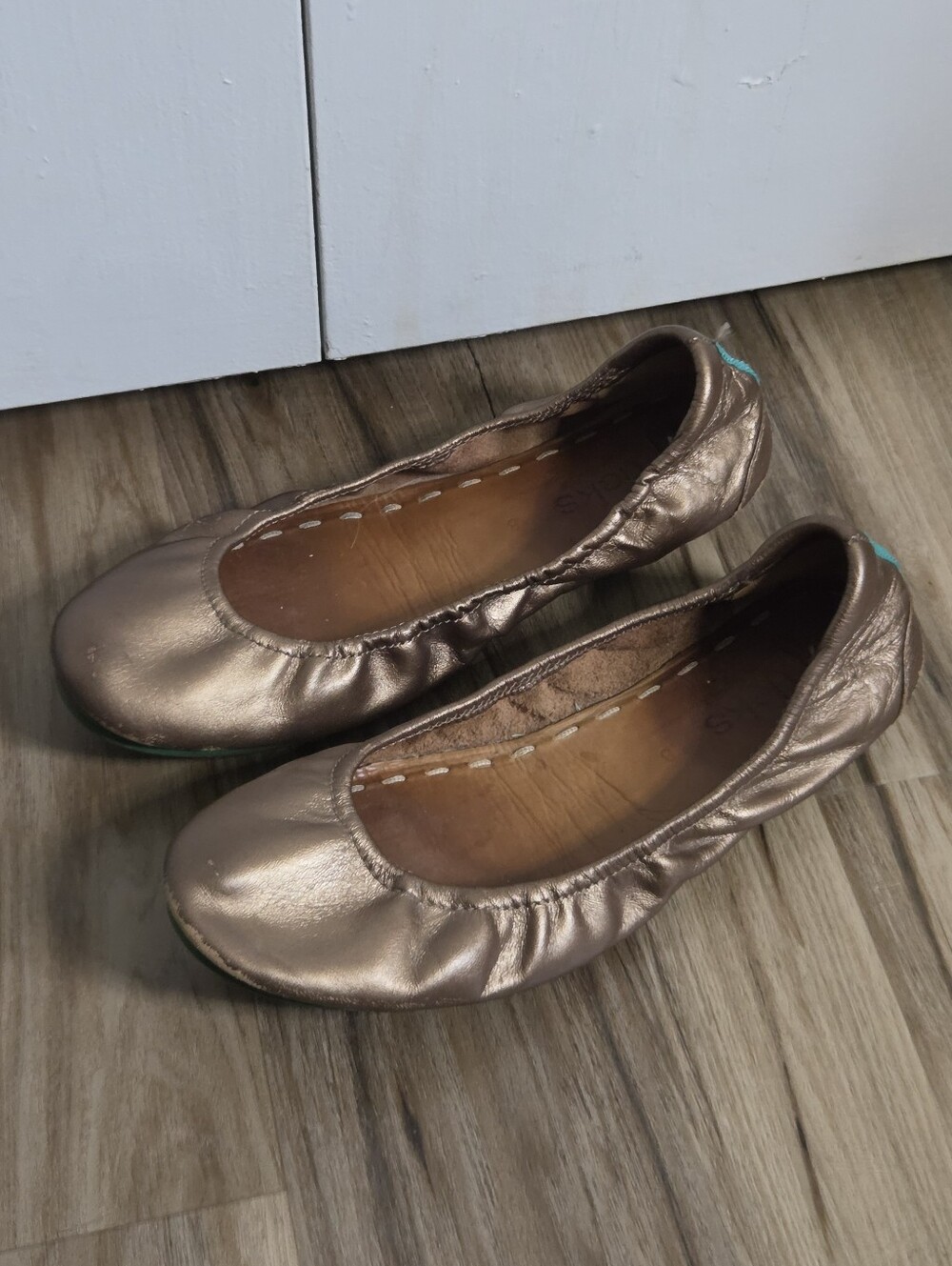 Tieks Metallic Bronze Ballet Flats